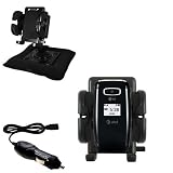 LG CE110 Auto Bean Bag Dash Holder with Car Charger - Uses Gomadic TipExchange