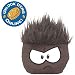 Club Penguin Black 4'' Pet Puffle - Strong: Loves The Skateboard! - NEW