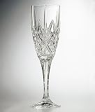 Dublin Set of 4 Crystal Flutes by Shannon