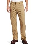 Dickies Mens Relaxed Straight Fit 5-Pocket Ring Spun Pant