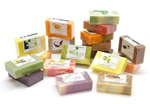 Amazon.com : Thai Organic Soap (18 Pieces) Spa Soap for Healthy Skin ...