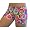 GemGear® 60s Swirl Spandex Volleyball Shorts - SIZE: X-Small