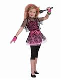 Forum Novelties 80s Punk Rock Star Girls Costume