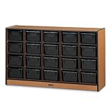 IMAGE OF Sproutz 30 Tray Mobile Storage Without Trays Red