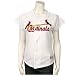 Majestic St Louis Cardinals Ladies White Replica Baseball Jersey