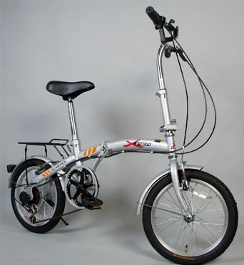 Klappfahrrad mit Shimano Schaltung