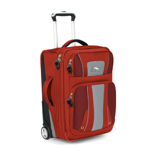 High Sierra Evolution 22-Inch Carry On Upright Suitcase, Lava