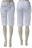 XOXO Studded Bermuda Cargo Shorts
