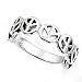 Sterling Silver Ring - Peace Sign - Size: 4-10