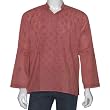 Mens Embroidered Kurta Casual Cotton Shirt India Size M Chest 40 inches (gck177a)