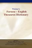 Books : Websters Faroese - English Thesaurus Dictionary