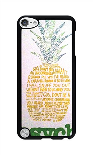 Phone Case Custom iPhone Ipod Touch 5 Phone Case WEIWEI Psych Black Polycarbonate Hard Case for Apple iPhone Ipod Touch 5