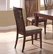 Fairfax "Dark Cherry" Dining Side Chair By Powell