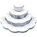 White Ring Display Holds 29 Rings Jewelry Stand New