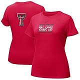Nike Texas Tech Red Raiders Scarlet Ladies Uniform T-shirt