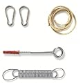 Aufh�ngung/Befestigung mit Feder f�r H�ngesessel von HEBA-Germany