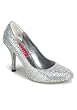 Women's 3 1/2 Inch Heel Rhinestone Pump