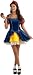 Rubie's Costume Co Women's Teen Sensations Snow White Dress with Brooch and Headband, Yellow/Blue/Red, Standard