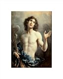 Saint Sebastian by Carlo Dolci poster print,11.2 in. x 14 in.