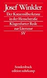 Produkt-Bild: Der Katzensilberkranz in der Henselstra&szlig;e: Klagenfurter Rede zur Literatur (edition suhrkamp)