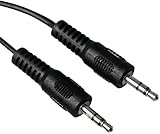 mumbi Audiokabel 3,5mm Stereo Klinkenkabel - Kabel Audio Klinke 3.5 St. an 3.5 St. 1,5m
