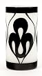 Mini Black and White Cylinder