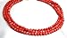 Coral Necklaces 3 Strands 7mm Pink Coral Beads title=
