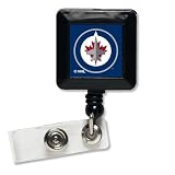 ATLANTA THRASHERS RETRACTABLE BADGE HOLDER KEYCHAIN