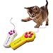 SingyepPaw Style Cat Catch the Interactive LED Light Pointer Exercise Chaser Toy Pet Scratching Training Tool(2 Pack)