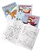 4 New Christmas Holiday Season Toy Gift Coloring Books