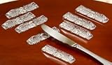 Set of 8 Beautiful Crystal Knife Rests