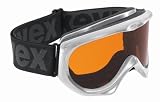 UVEX Downhill II Ski Goggle,Pearl Frame with Double Gold Lens