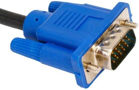 SoDo Tek TM 6 FT SVGA VGA Cable Video Cable For HP w1907 19 inch LCD Monitor / 15 Pin Male To Male