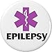 Epilepsy Purple Medical Alert Symbol 2.25