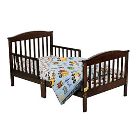 Dream On Me Mission Collection Style Toddler Bed, EspressoDream On Me Mission Collection Style Toddler Bed