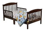 Dream On Me Mission Collection Style Toddler Bed, Espresso