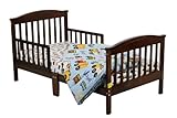 Dream On Me Mission Collection Style Toddler Bed, Espresso