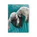 ECOeverywhere Manatee Romance Journal, 160 Pages, 7.625 x 5.625 Inches, Multicolored (jr10542)