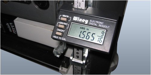 Wixey 自動カンナ用デジタル目盛り