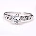 Fashion Plaza Women's Cubic Zirconia Engagement Ring R21