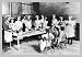 Buyenlarge - Women in Home Economics Class 12x18 Giclee on canvas
