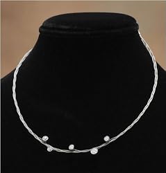 J-Steel by Fyn Studios (TM) Stainless-Steel and Diamonova (TM) Necklace 843332000962