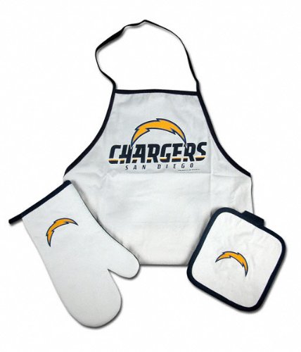 San Diego Chargers Tailgate & Kitchen Grill Combo Set