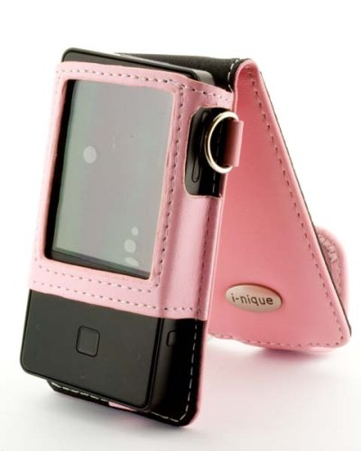 i-nique Executive Soft Napa Leather Cover (iriver E100) – Pink