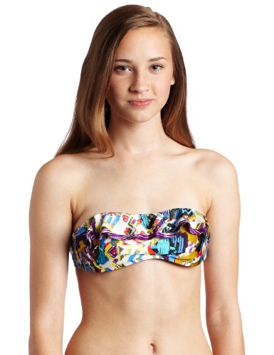 Volcom Juniors Tribal Play Ruffle Bandeau