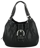 Coach Lynne Womens Leather Hobo Purse Handbag – Coach 15075BLK Picture