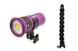 Luna 4 V Professional Underwater LED Video Light (4000 lumens, rated 626'/200m deep) with Nocturnal Lights 12