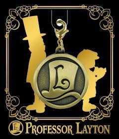 Professor Layton and the Devil of whistle DS benefits "Professor Layton inspiration coin charm" [privilege only]