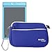 DURAGADGET Navy Blue Protective Neoprene Carry Case For Boogie Board 8.5 Inch, Boogie Board JOT 8.5 Inch Writing Tablet & Personal Organiser (All Colors) With Front Zip Pocket
