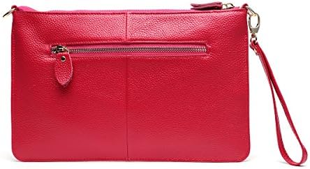 Walk Arrive Genuine Leather Clutch Purse Clutch Wallet Clutch Handbag Clutch Shoulder Crossbody Bag